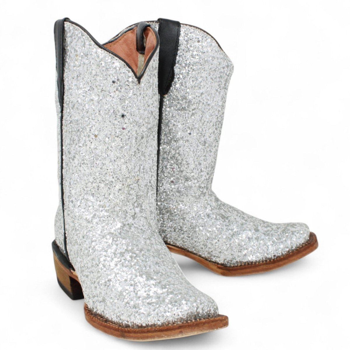 Tanner Mark Girl's Leather Square Toe Boots - Urban Cowgirl - Tanner Mark Boots