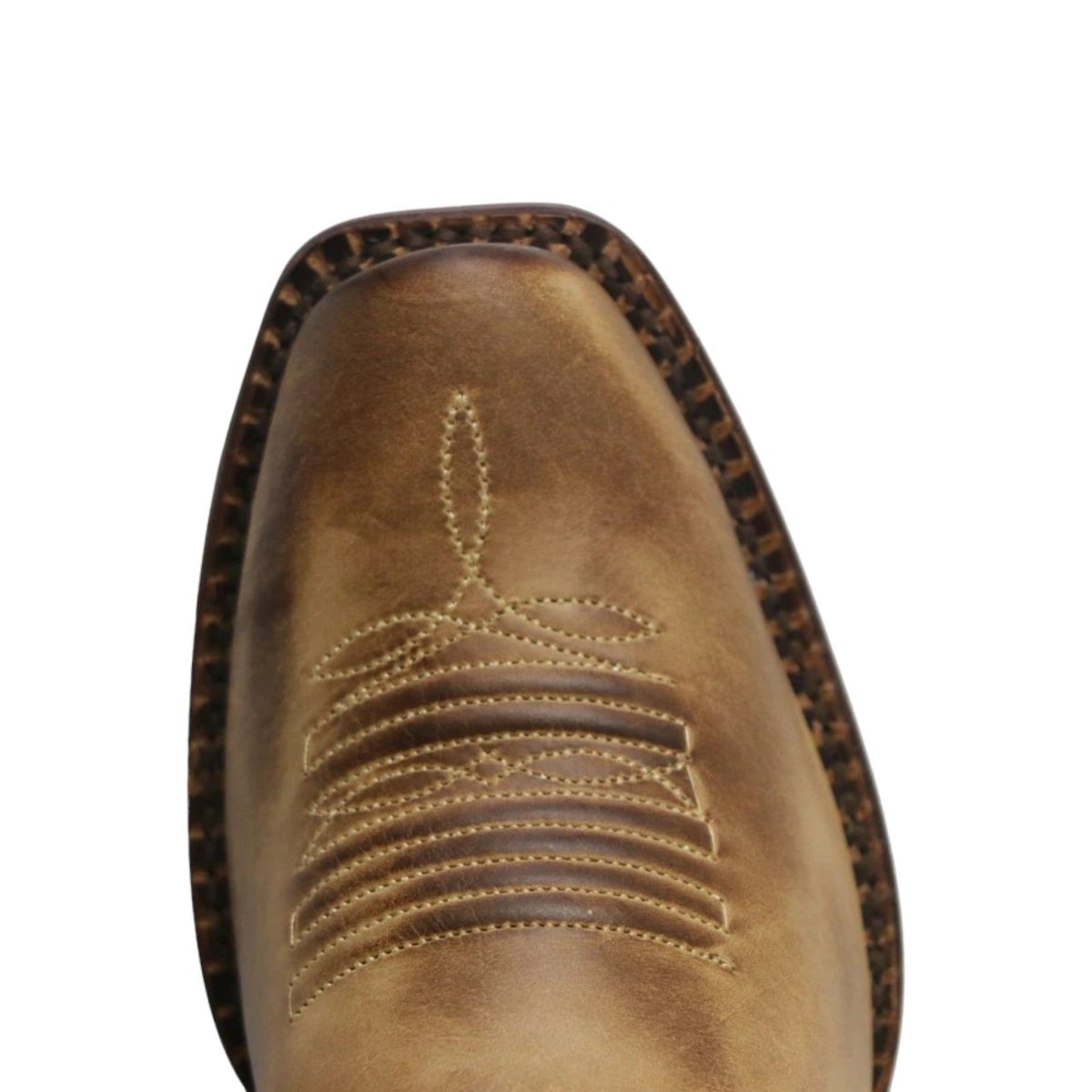 Tanner Mark Women's 'Lewisville' Leather Square Toe Boots Sand - Tanner Mark Boots