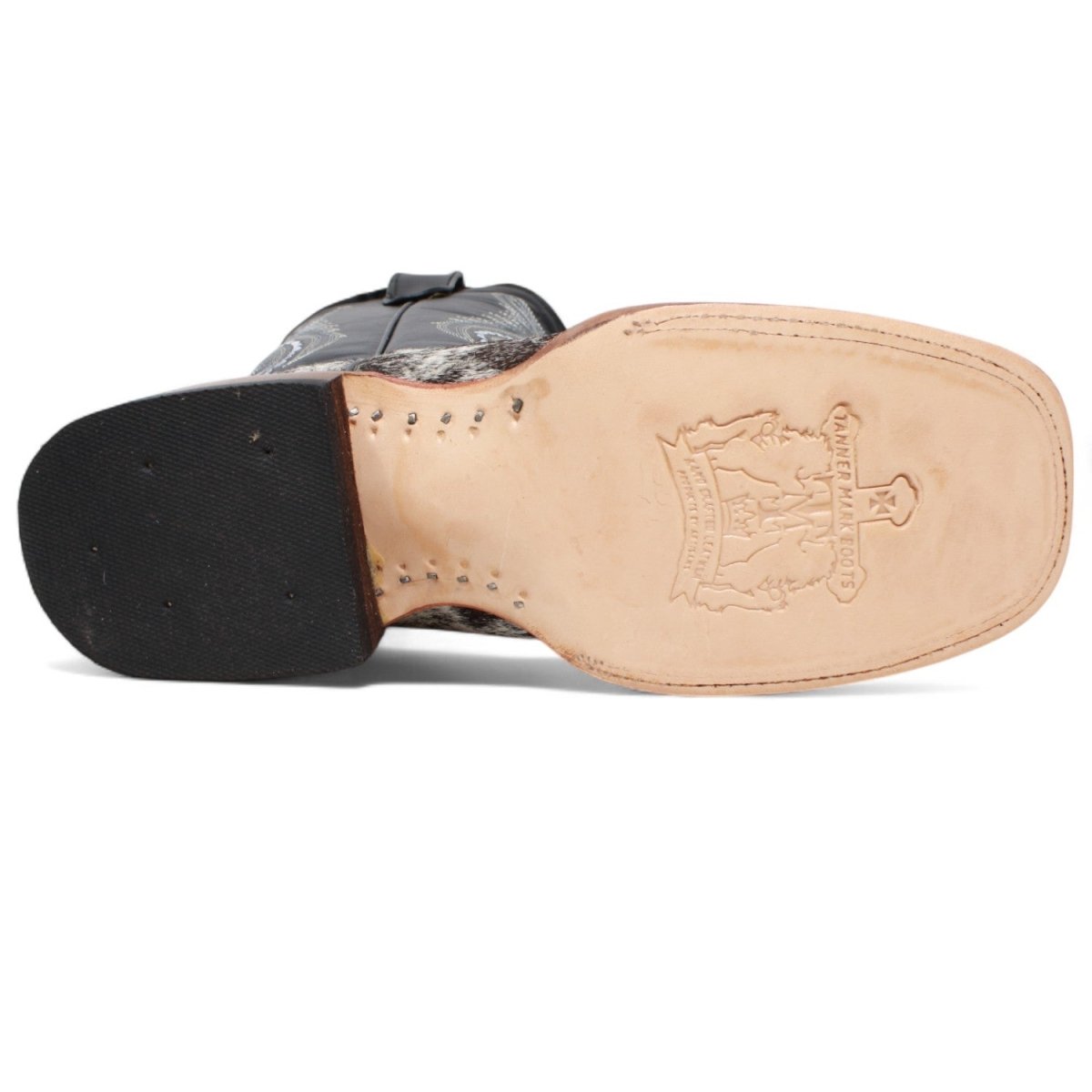 Tanner Mark Youth's Leather Square Toe Boots - Cash - Tanner Mark Boots