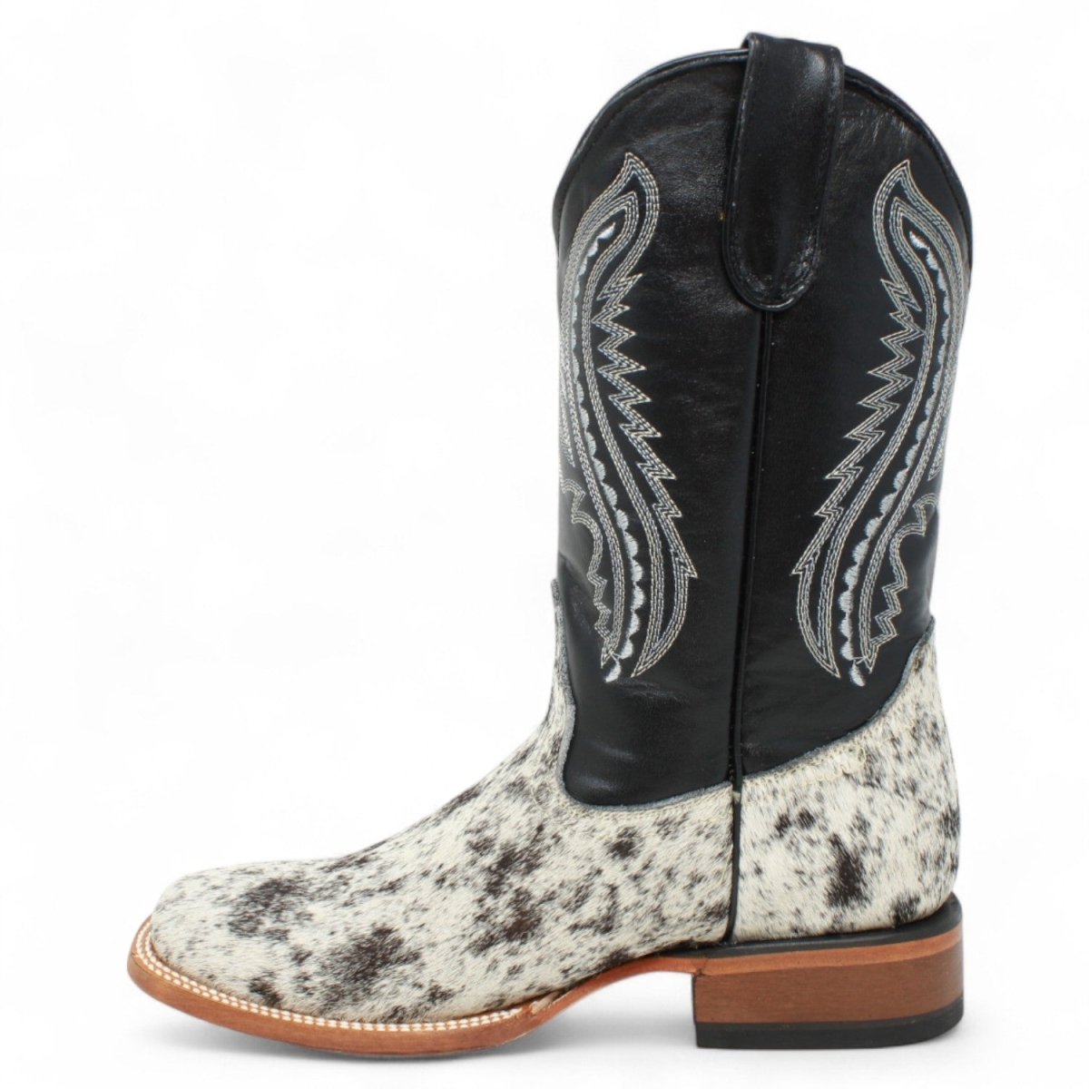 Tanner Mark Youth's Leather Square Toe Boots - Cash - Tanner Mark Boots