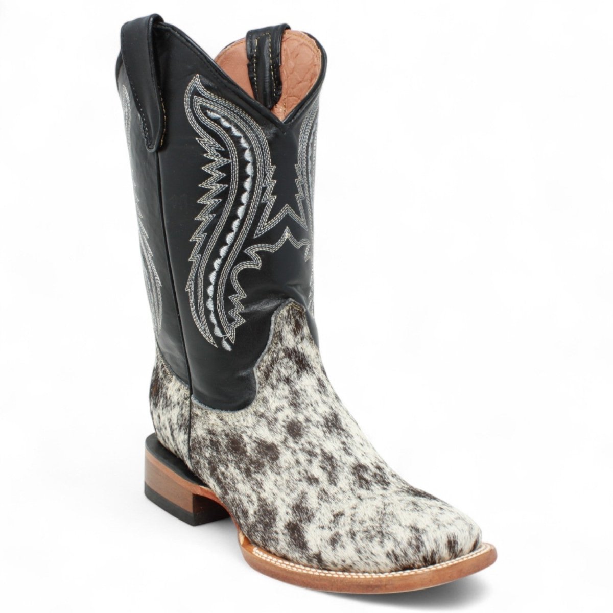 Tanner Mark Youth's Leather Square Toe Boots - Cash - Tanner Mark Boots