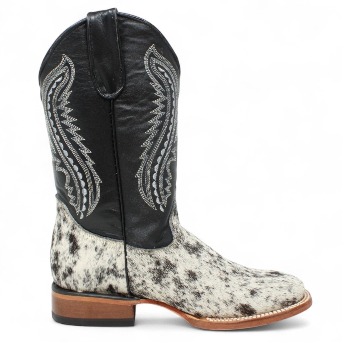 Tanner Mark Youth's Leather Square Toe Boots - Cash - Tanner Mark Boots