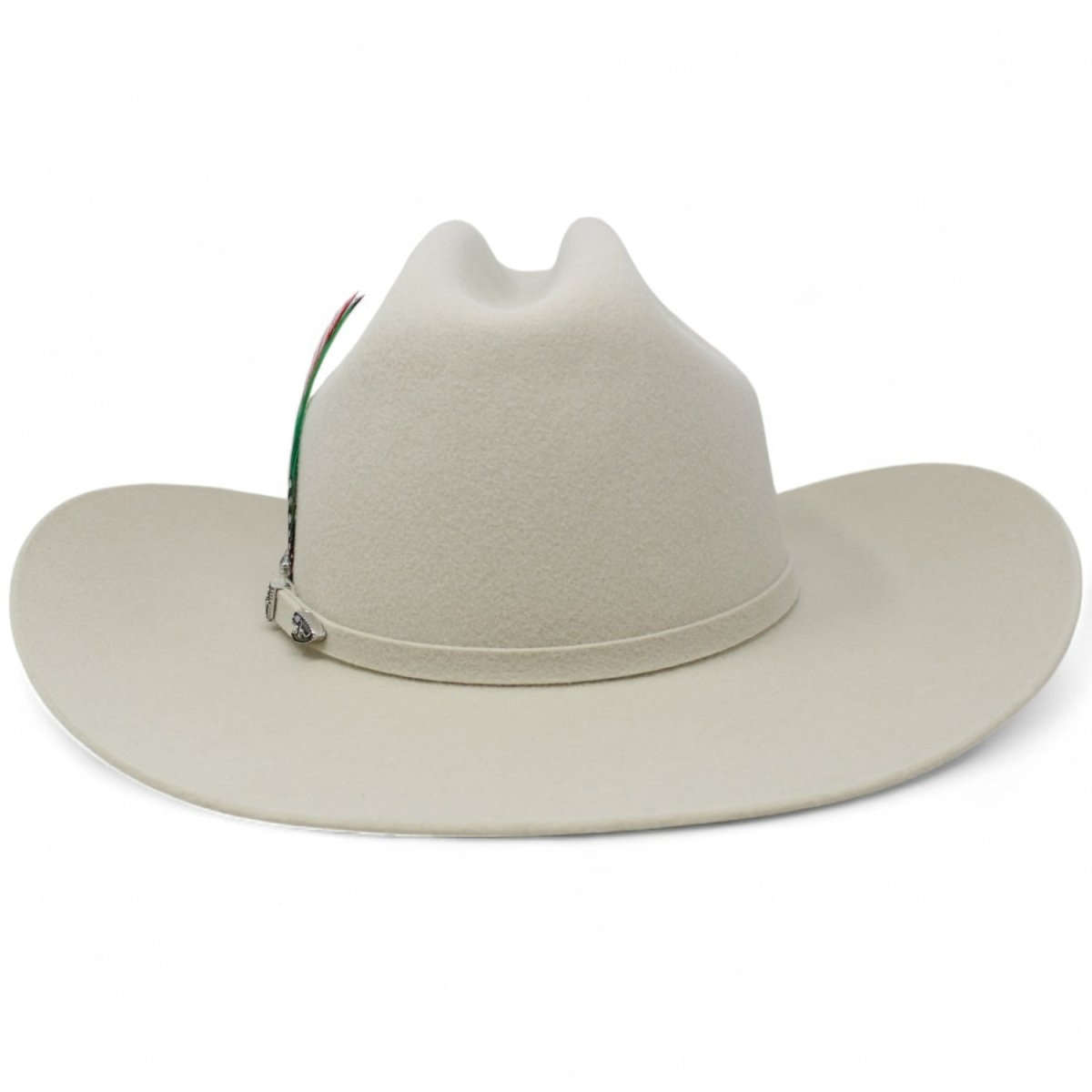 Texana Cuernos Chuecos 6X Estilo Sinaloa - Beige - Cuernos Chuecos