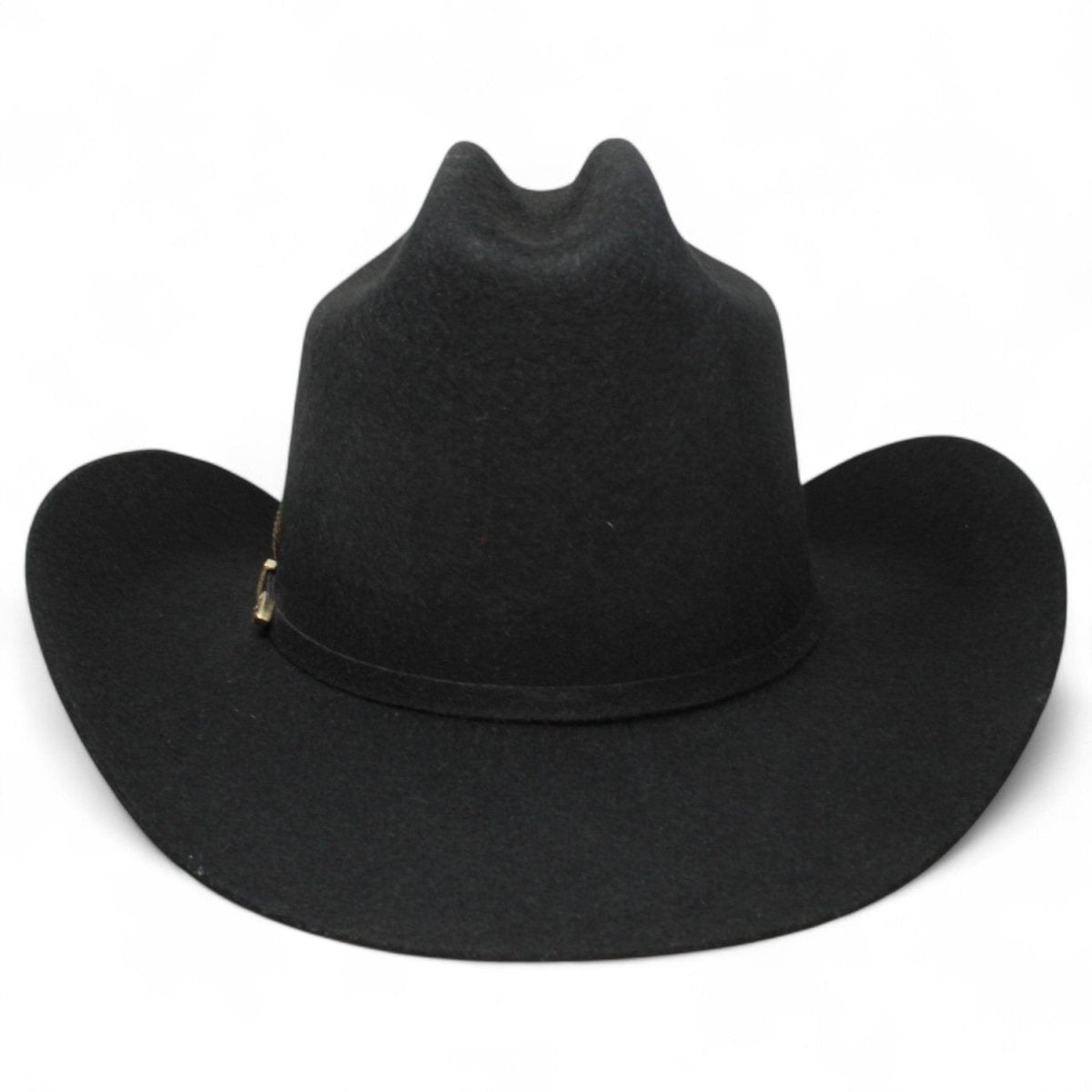 Texana Los Dos Carnales 100X Copa Alta Color Negro Stone Hats - Tombstone