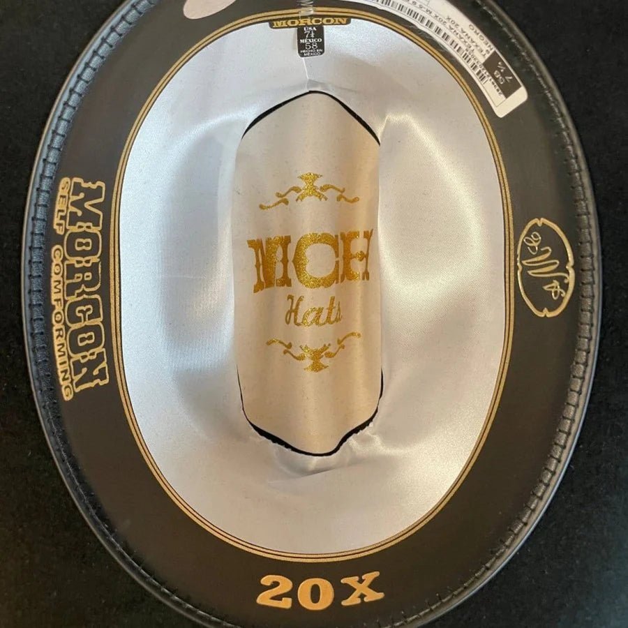 Texana Morcon 20X Estilo Sinaloa con Plumas - Rodeo Durango