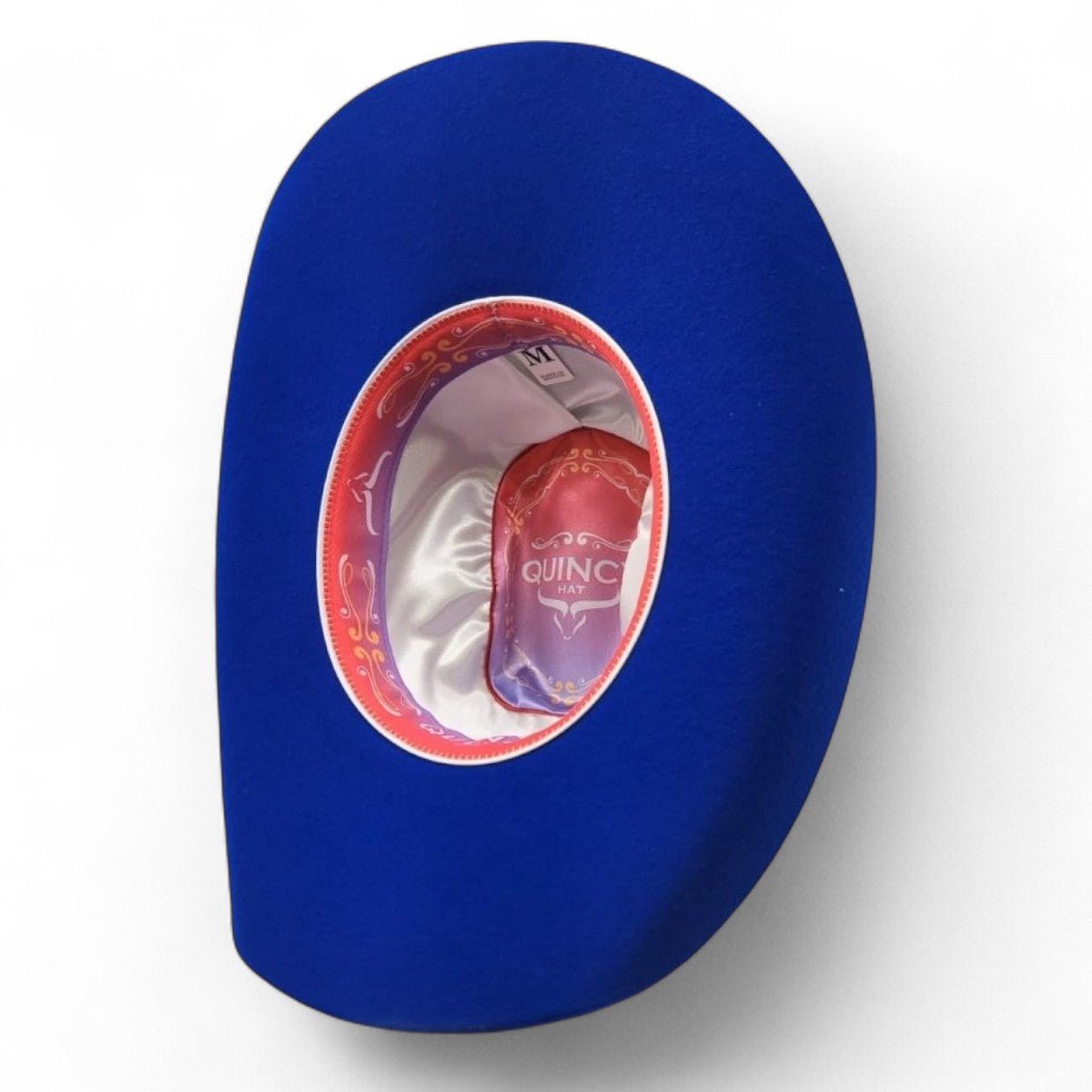 Texana Sombrero Vaquero para Mujer Azul Rey - Quincy Boots