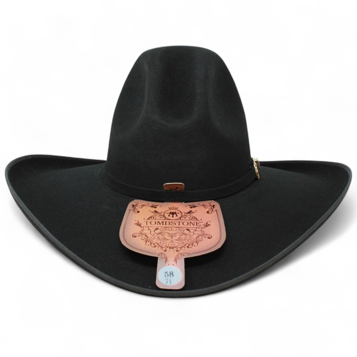 Texana Tombstone Horma Cassidy 20X Copa Alta Color Negro - Tombstone