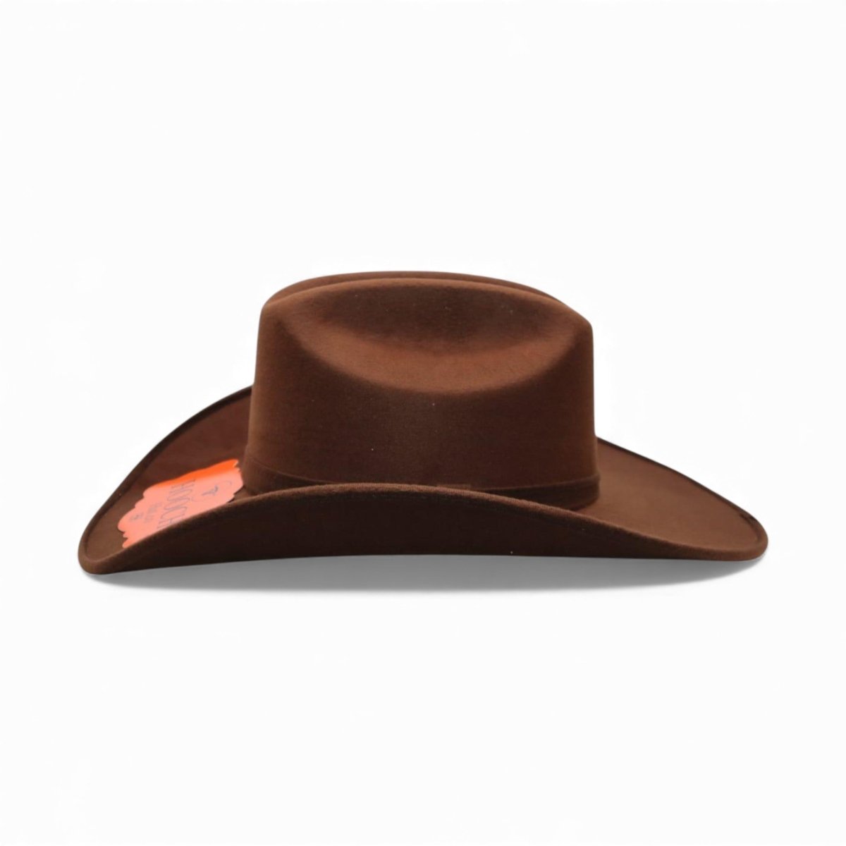 Texana Vaquera para Mujer de Fieltro Sintético Color Chocolate Estilo Western – Hooch HTD - 55 - Hooch