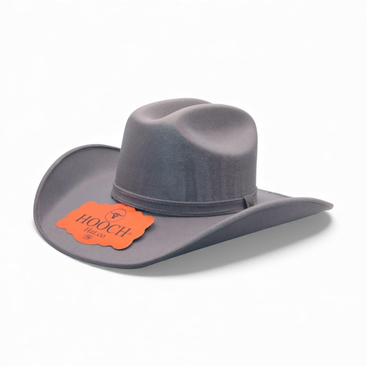 Texana Vaquera para Mujer de Fieltro Sintético Color Gris Estilo Western – Hooch HTD - 59 - Hooch