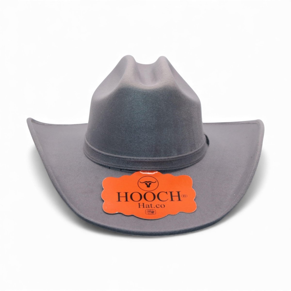 Texana Vaquera para Mujer de Fieltro Sintético Color Gris Estilo Western – Hooch HTD - 59 - Hooch