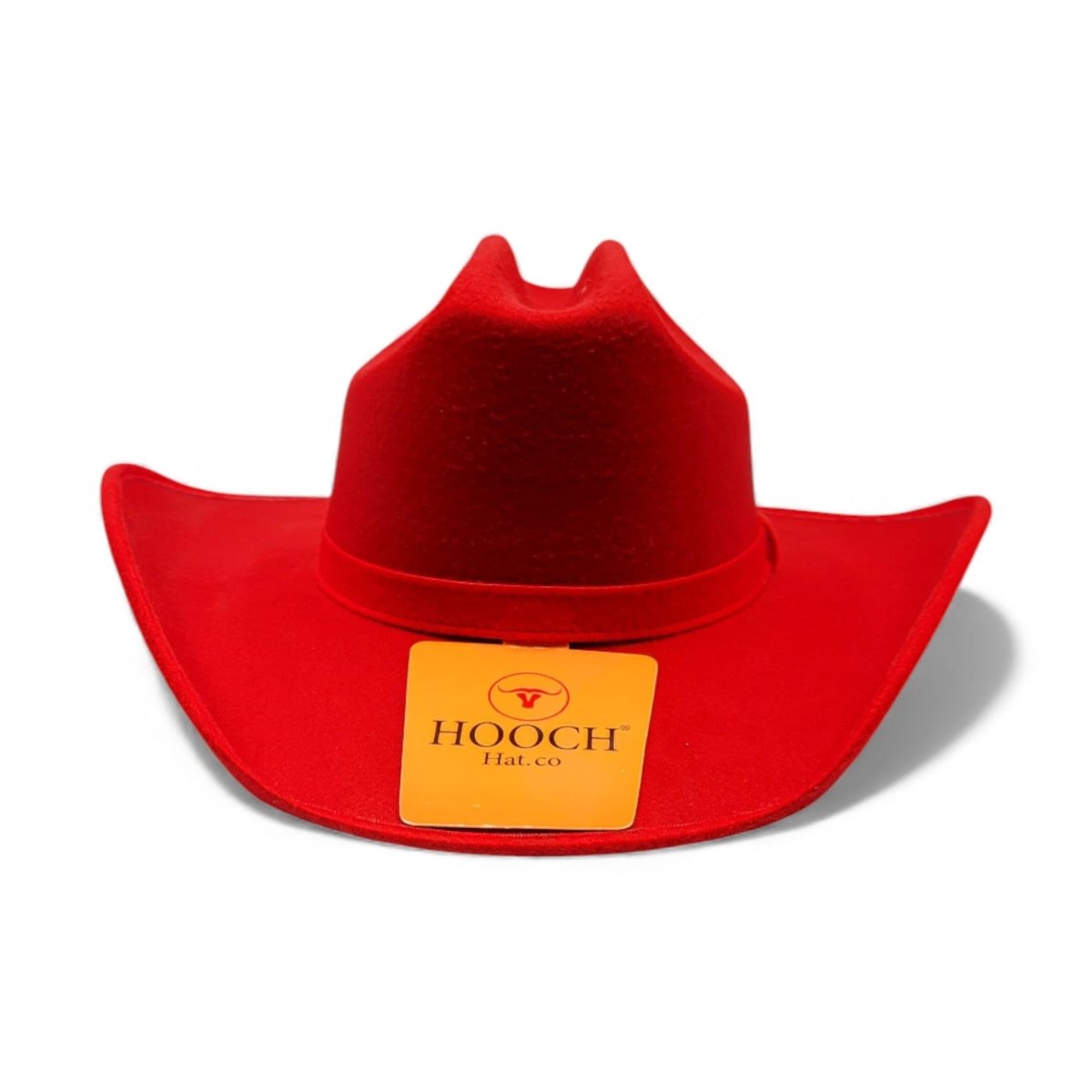 Texana Vaquera para Mujer de Fieltro Sintético Color Rojo Estilo Western – Hooch HTD - 52 - Hooch
