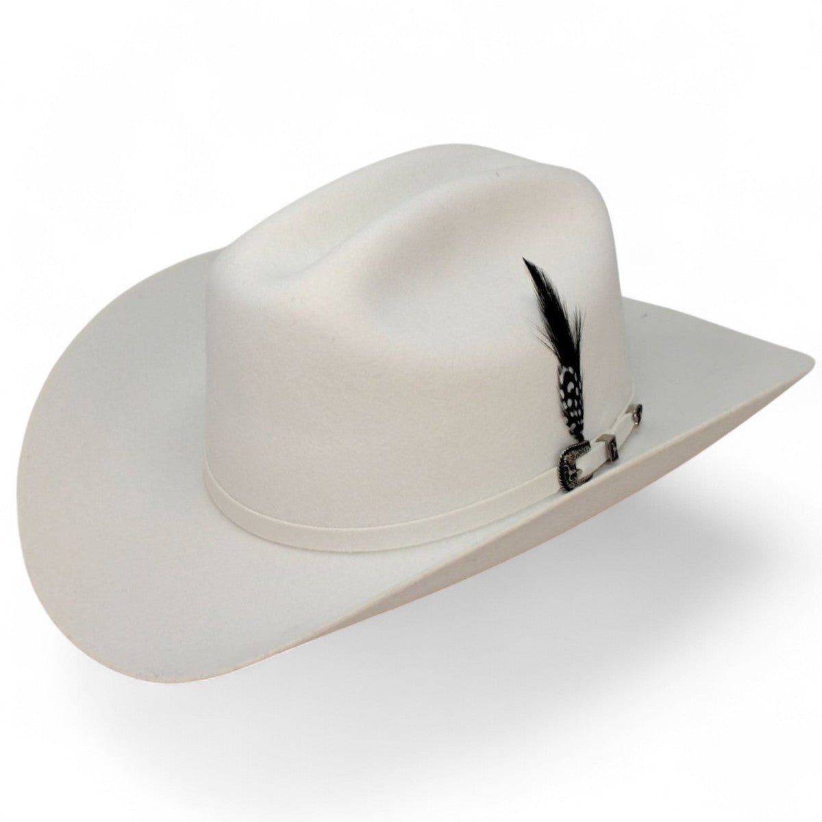 Texana White Panther Cuernos Chuecos 6X Estilo Panter Belico Color Blanco - Cuernos Chuecos