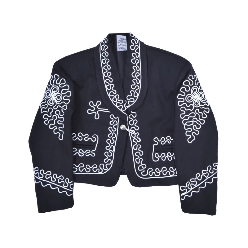 Traje Charro para Niño (TODO INCLUIDO) Negro Plata imp-72312 - Impormexico