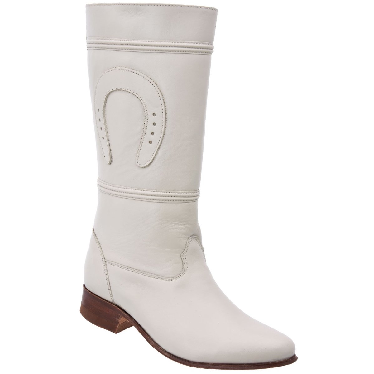 Bota de Piel Escaramuza Hueso WD-511 - White Diamons Boots