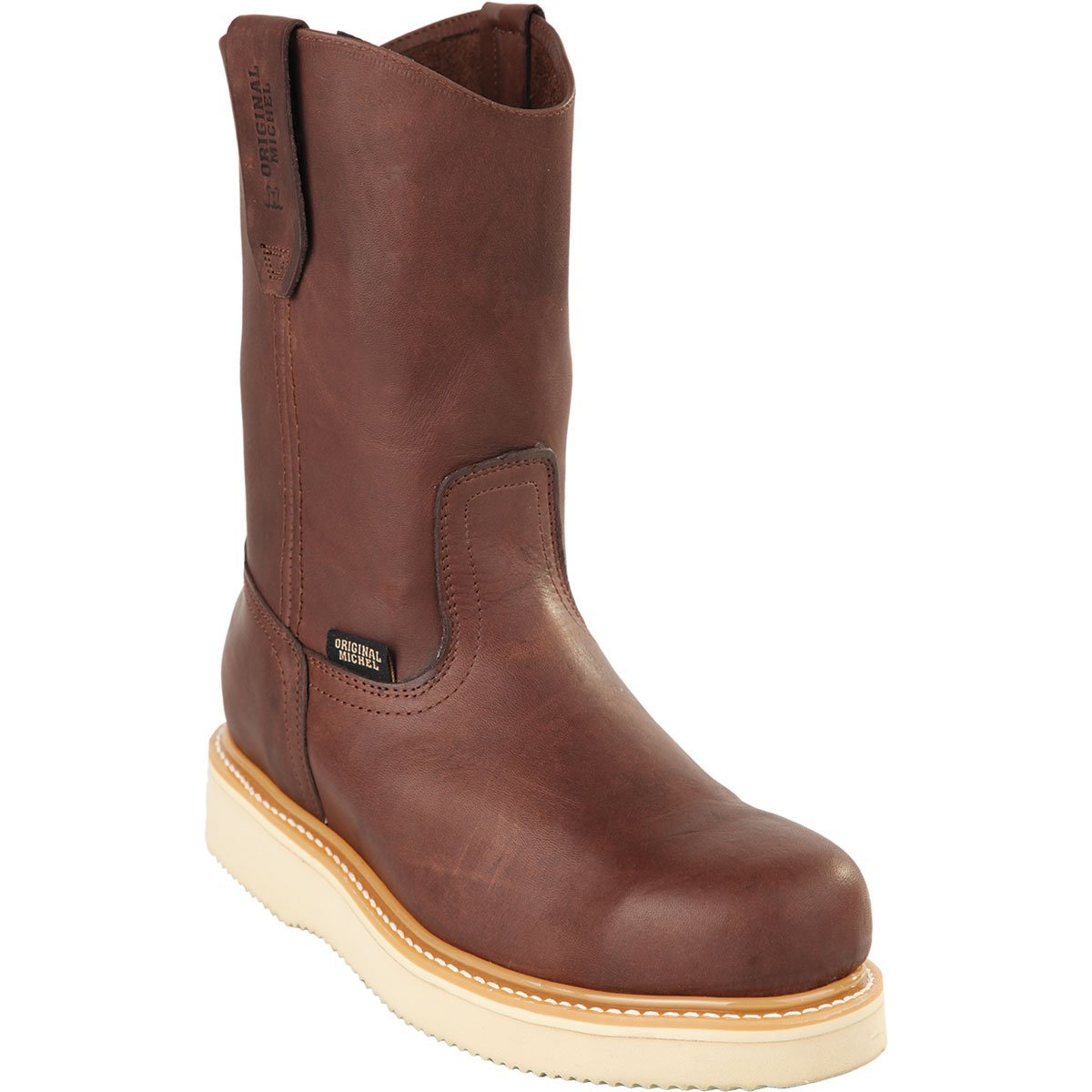 Bota Trabajo Mil Rayas Grasso Casco Acero OM-50C5407 - Original Michel