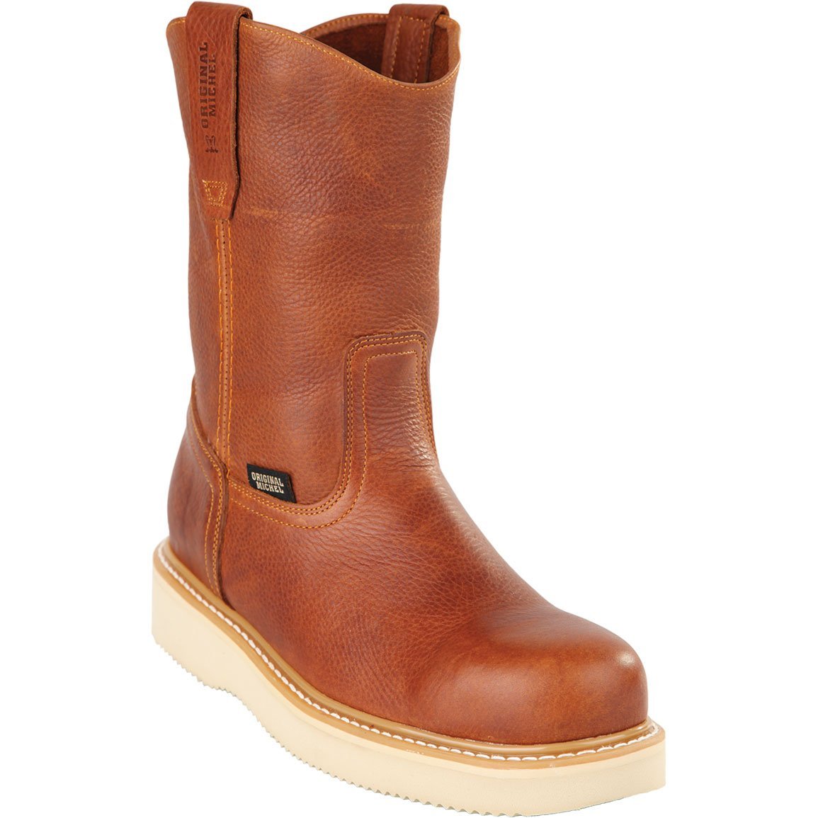 Bota Trabajo Mil Rayas Grisly Casco Acero OM-50C2751 - Original Michel