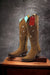 Botas Altas de Cuero Original para Mujer Color Tan Q34T8331 - Quincy Boots