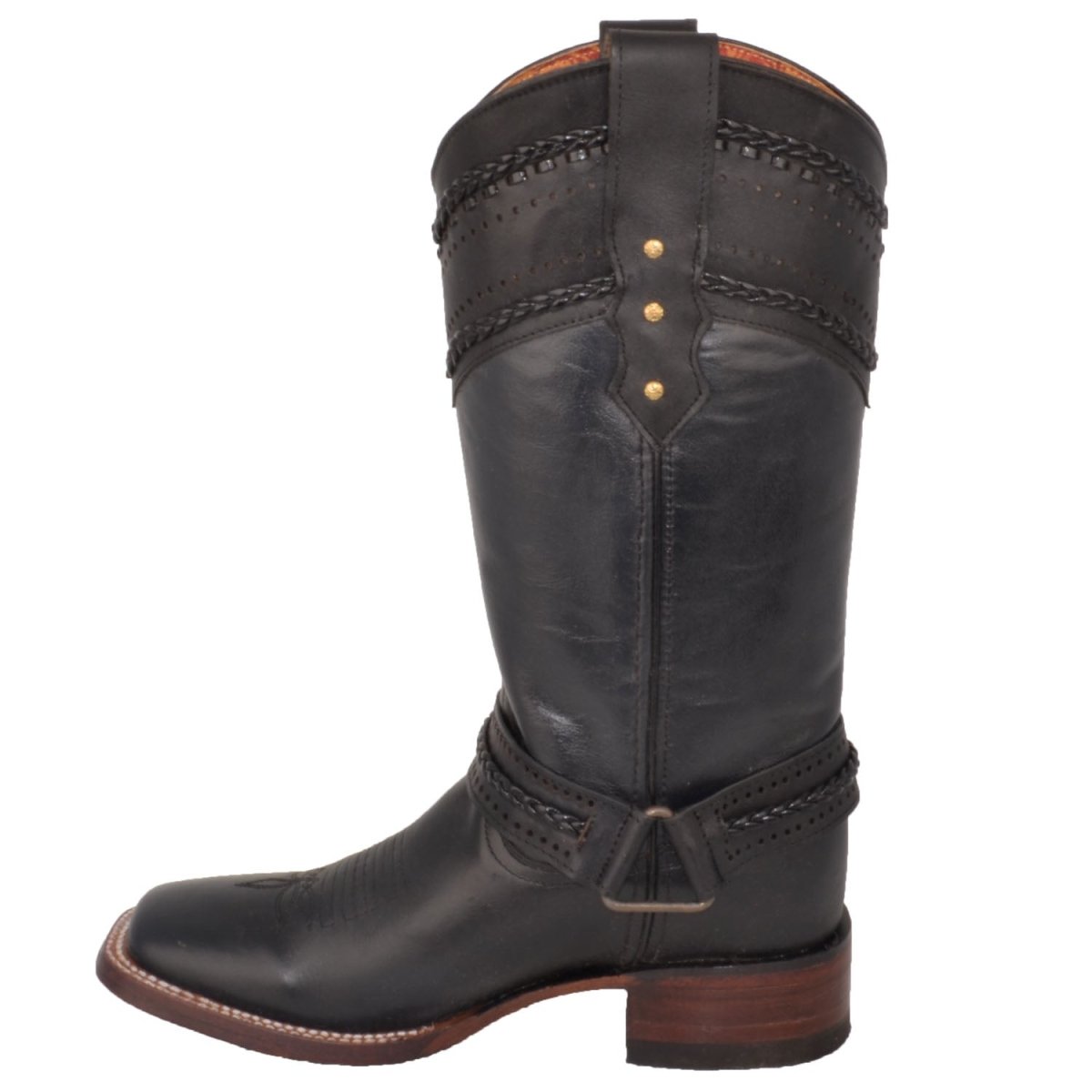 Botas Altas de Cuero para Mujer en Horma Rodeo Q3224205 - Quincy Boots