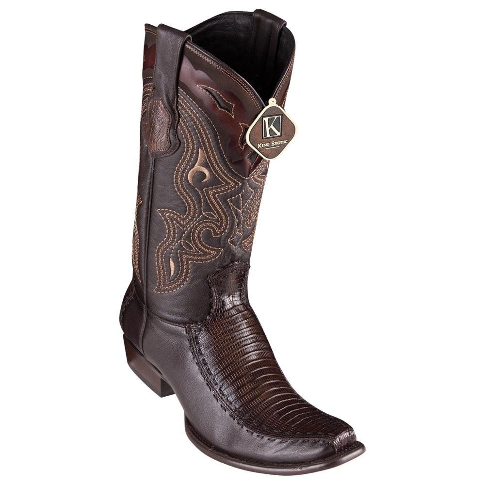 Botas de Armadillo Lizard con Venado Original Horma Dubai KE-479F0716 - King Exotic Boots