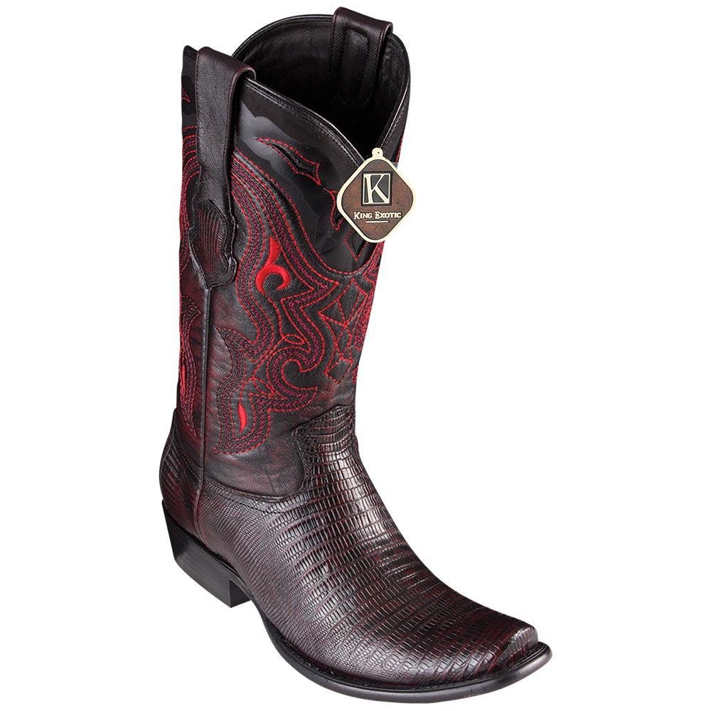 Botas de Armadillo Lizard Original Horma Dubai KE-4790718 - King Exotic Boots