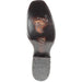 Botas de Avestruz con Venado Corta Dubai KE-479BF0318 - King Exotic Boots