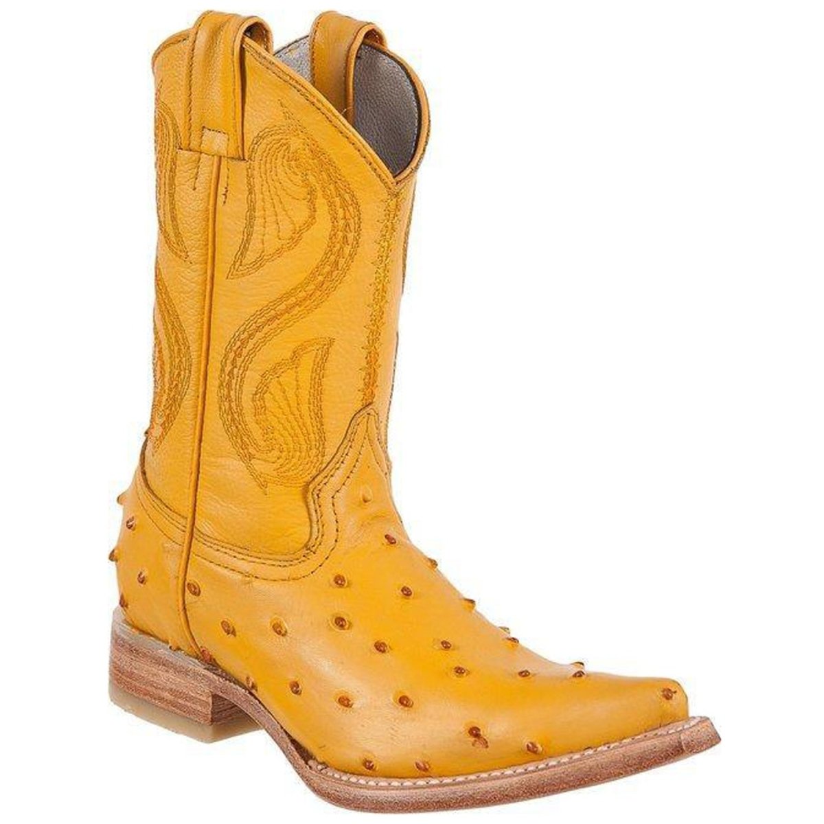 Botas de Avestruz Imitacion Chihuahua para Niño ROD-AVEM - Rodeo Imports