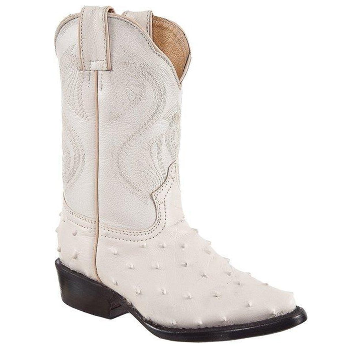 Botas de Avestruz Imitacion Horma Puntal para Niño ROD-AVEHP - Rodeo Imports
