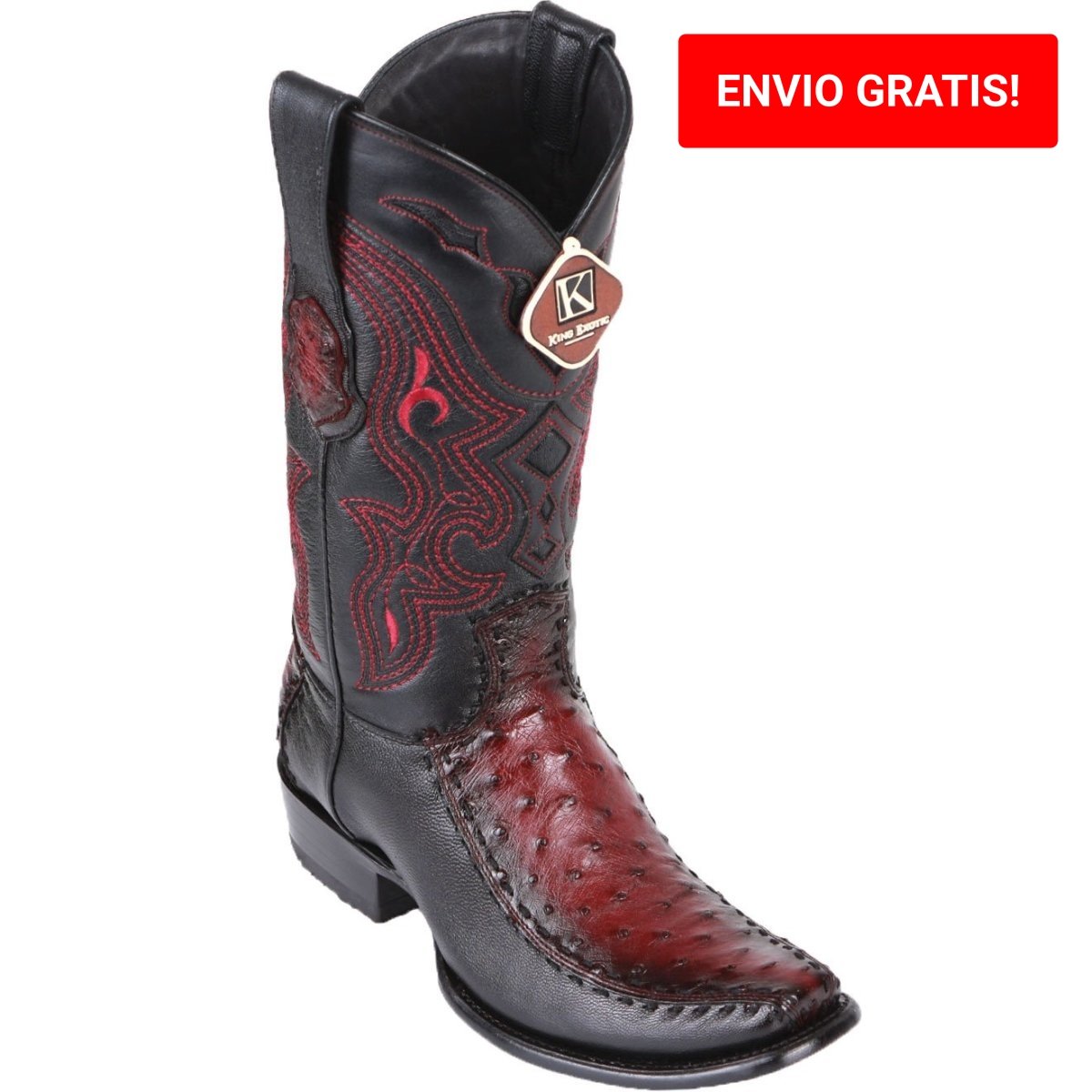Botas de Avestruz Original Dubai Tejida KE-479F0343 - King Exotic Boots