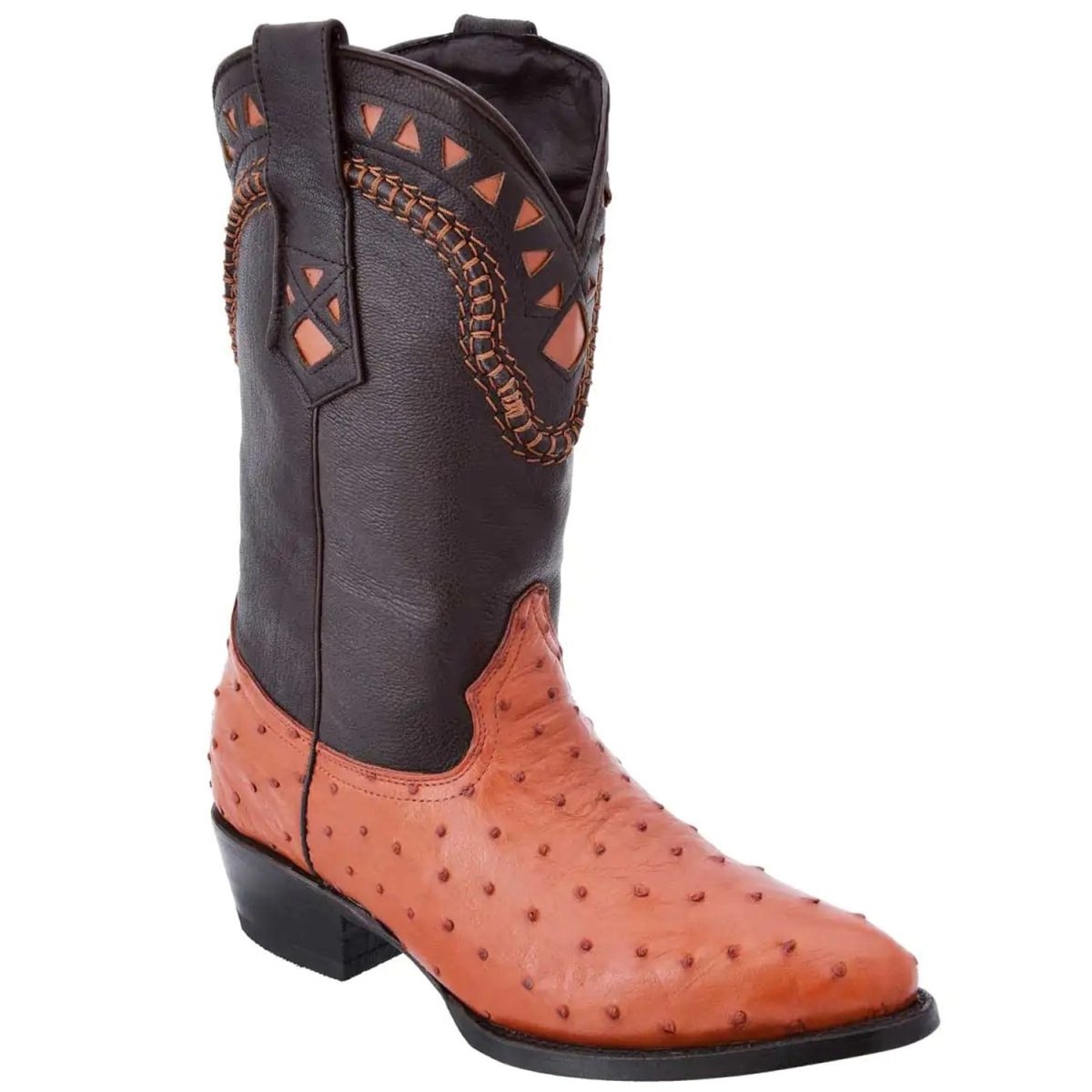 Botas de Avestruz Original Horma Puntal WD-179 - White Diamonds Boots