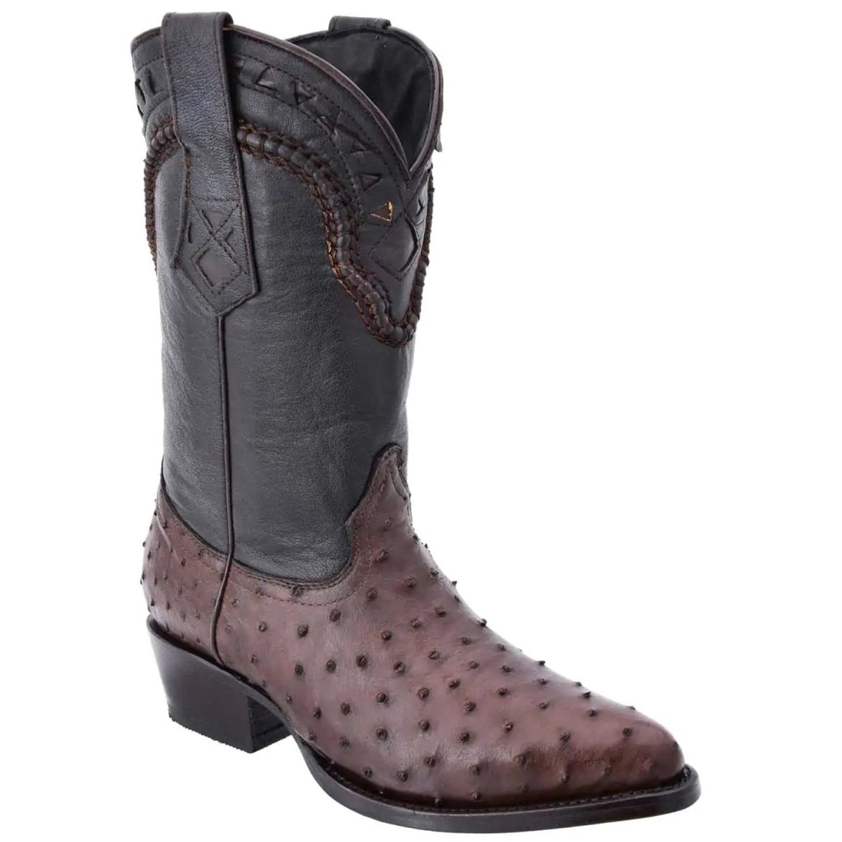 Botas de Avestruz Original Horma Puntal WD-181 - White Diamonds Boots