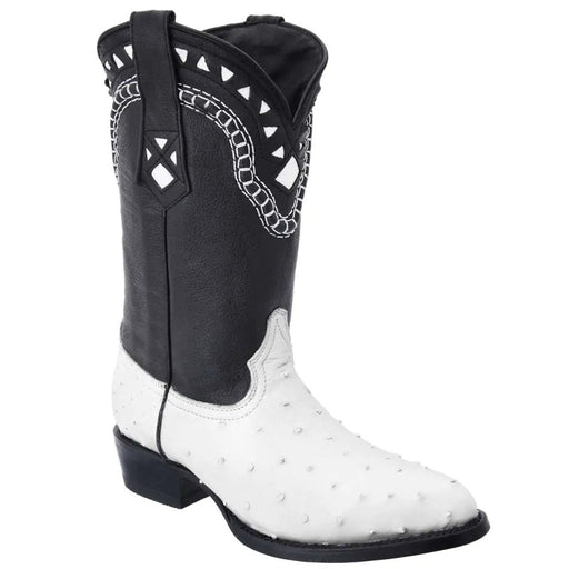 Botas de Avestruz Original Horma Puntal WD-190 - White Diamonds Boots