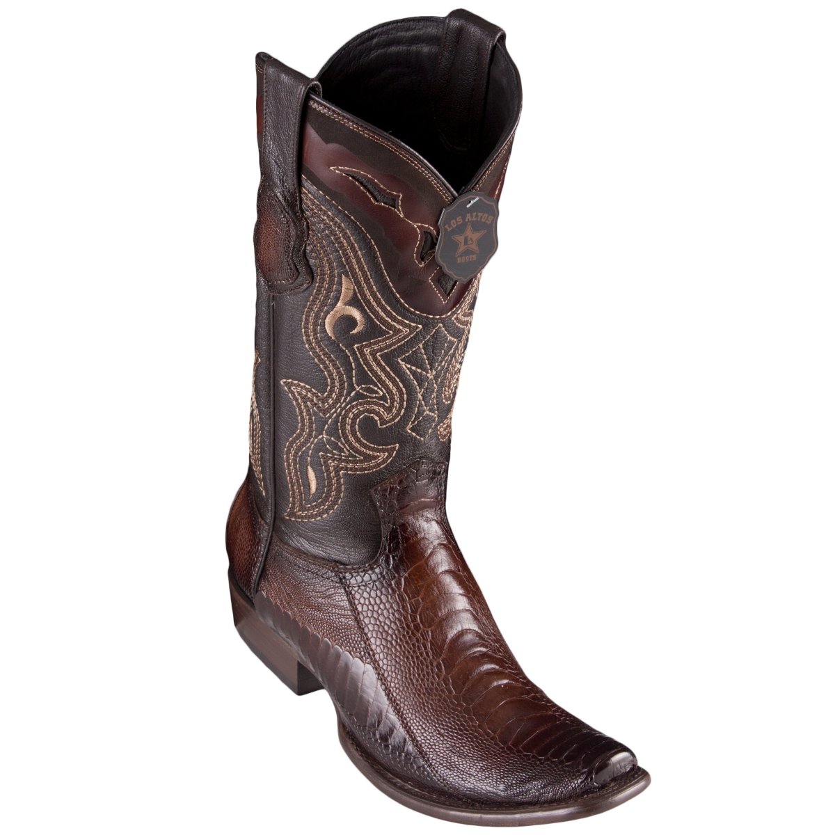 Botas de Avestruz Pata Original Horma Dubai KE-4790516 - King Exotic
