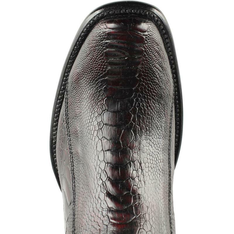 Botas de Avestruz Pata Original Horma Dubai KE-479B0518 - King Exotic