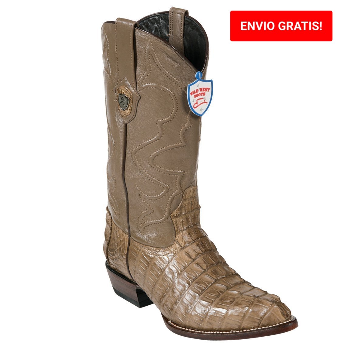 Wild West Botas de Cocodrilo Horma Puntal main image 0