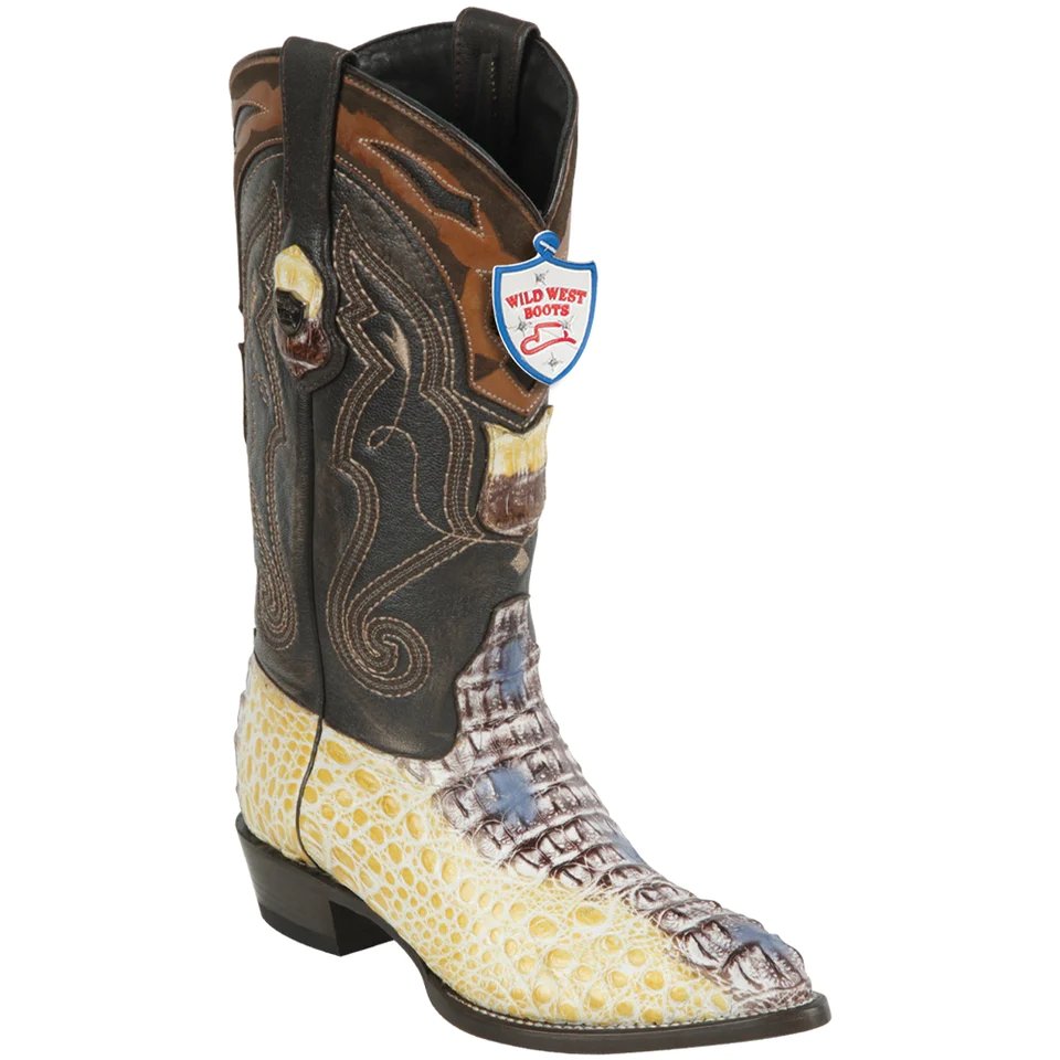 Botas de Cocodrilo Caiman Lomo Puntal LAB