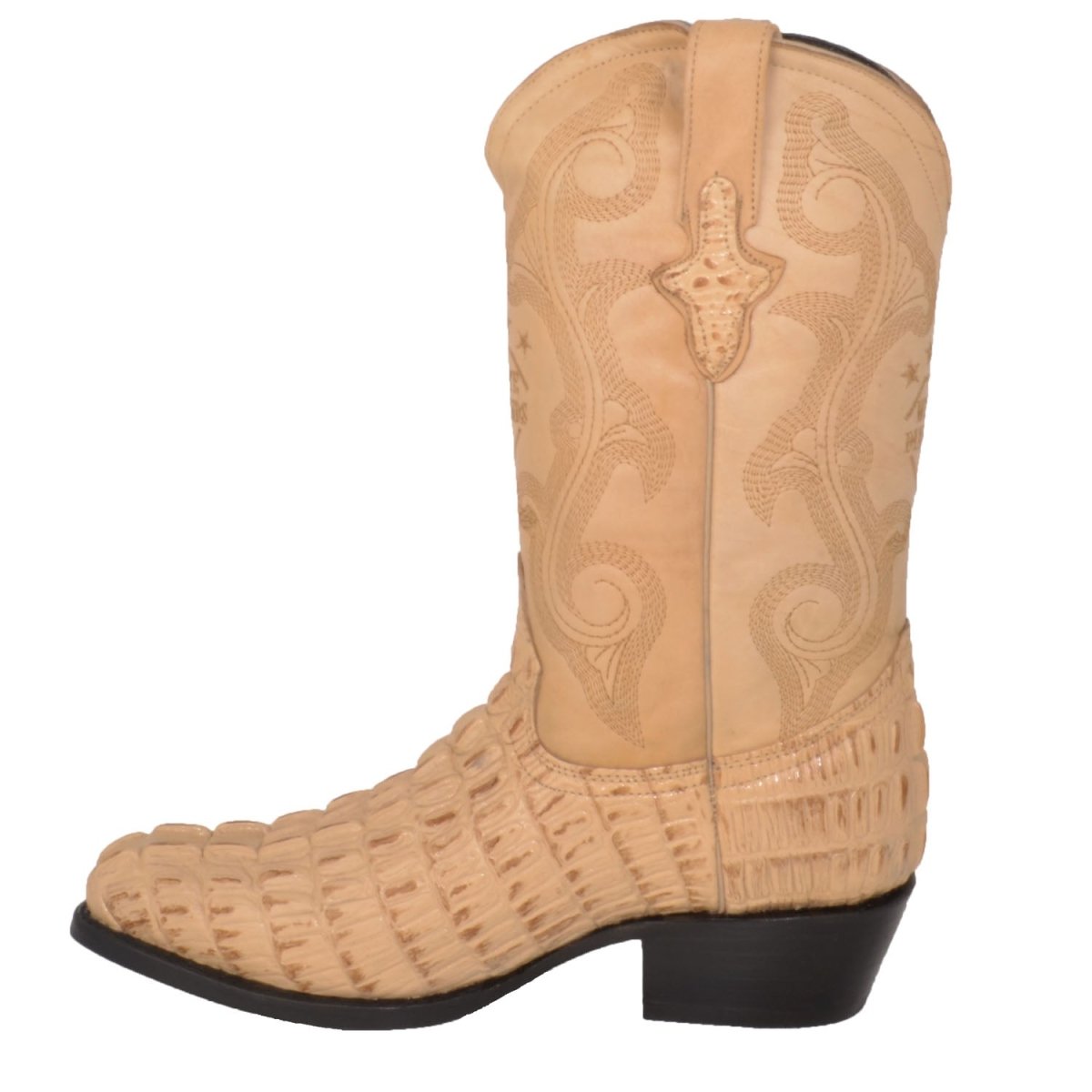Botas de Cocodrilo Grabada Horma Puntal 900 WD-232 - White Diamonds Boots
