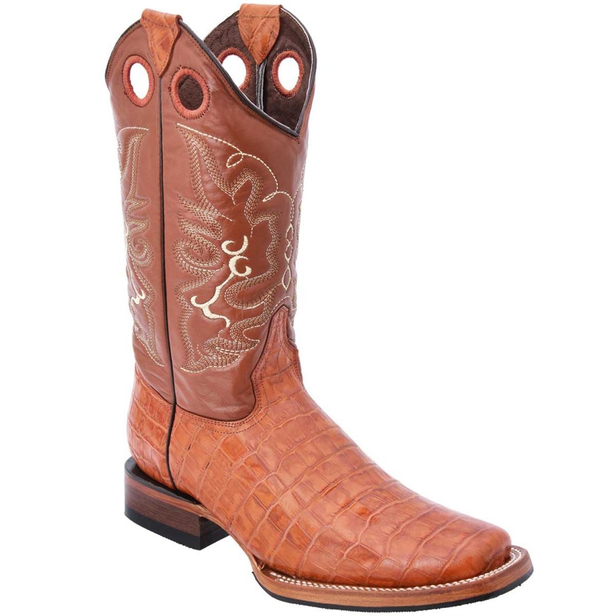 Botas de Cocodrilo Oryx  Grabada Horma Rodeo WD-206 main image 1