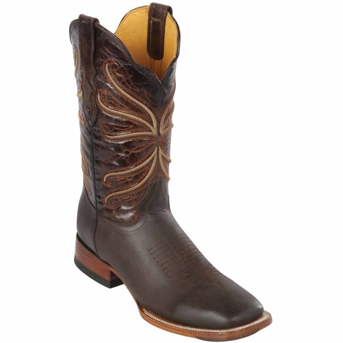 Botas de Cuero Grasso Original Horma Rodeo Cuadrada Q822A5494 - Quincy Boots