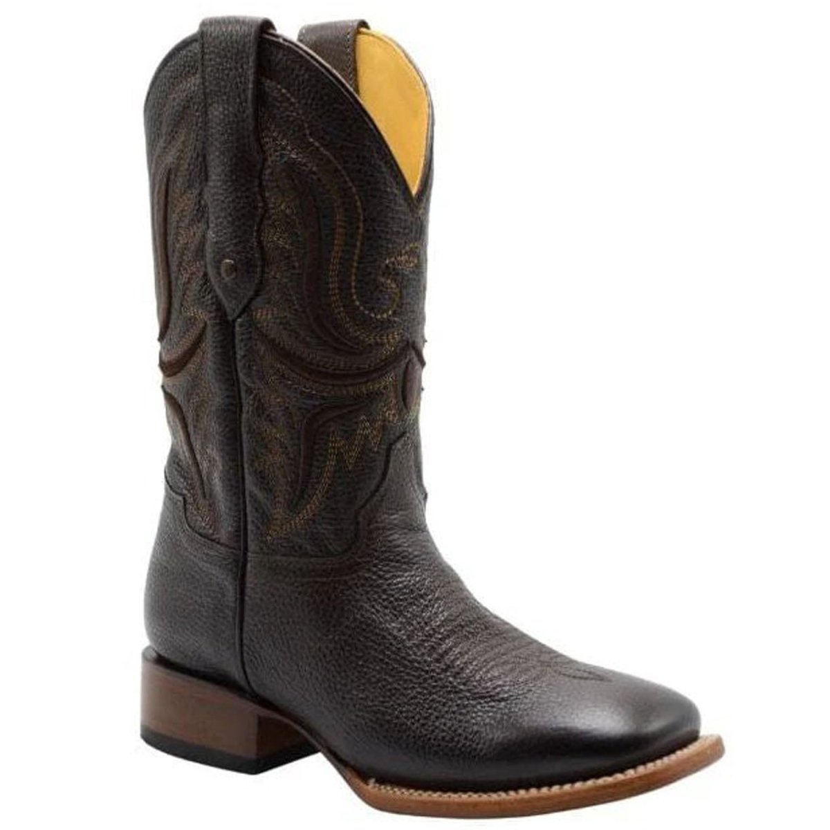 Botas de Cuero Original Horma Rodeo Color Chocolate JB-RC095CHOCO - Joe Boots