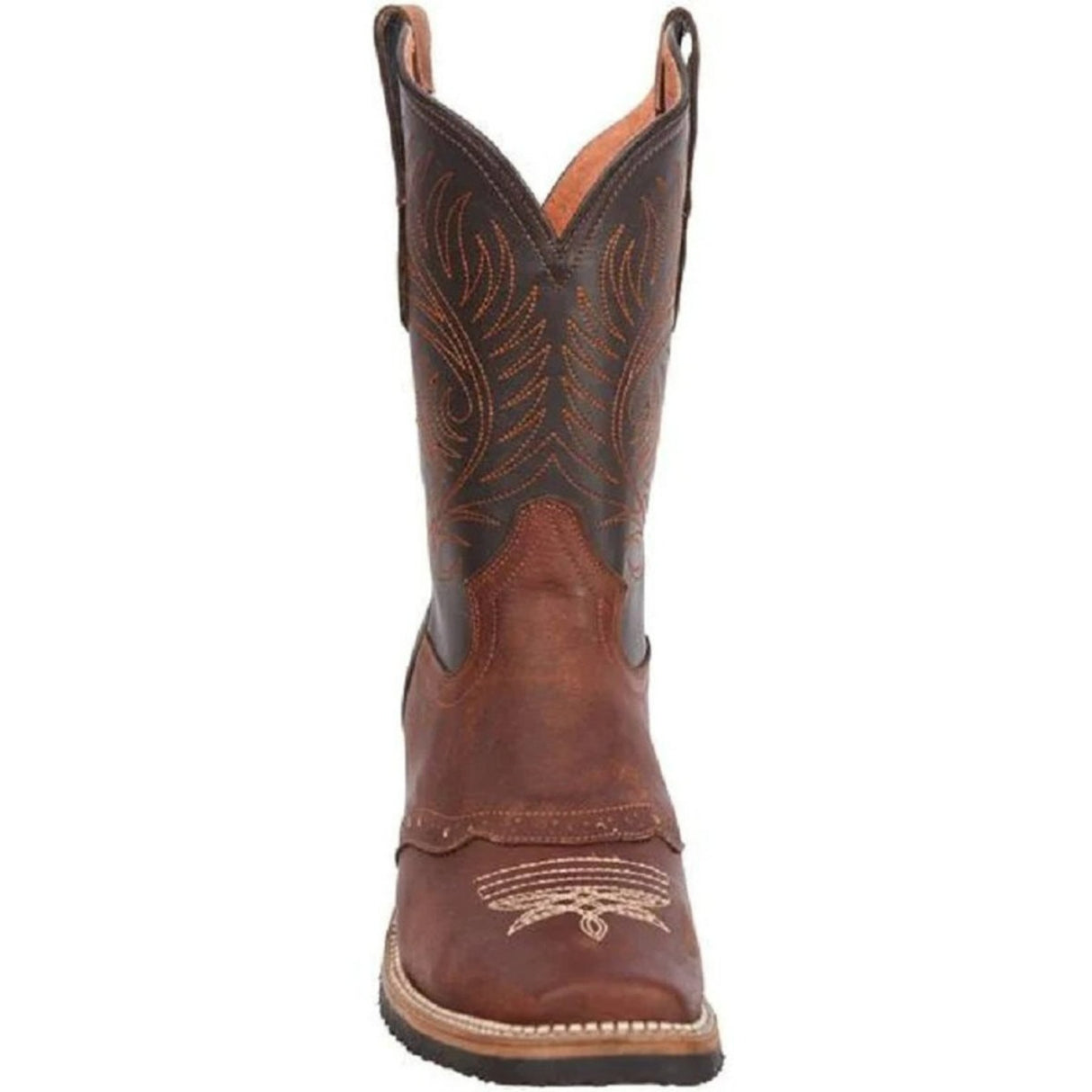 Botas de Cuero Original Horma Rodeo Color Shedron Suela de Hule JB-VE514S - Joe Boots