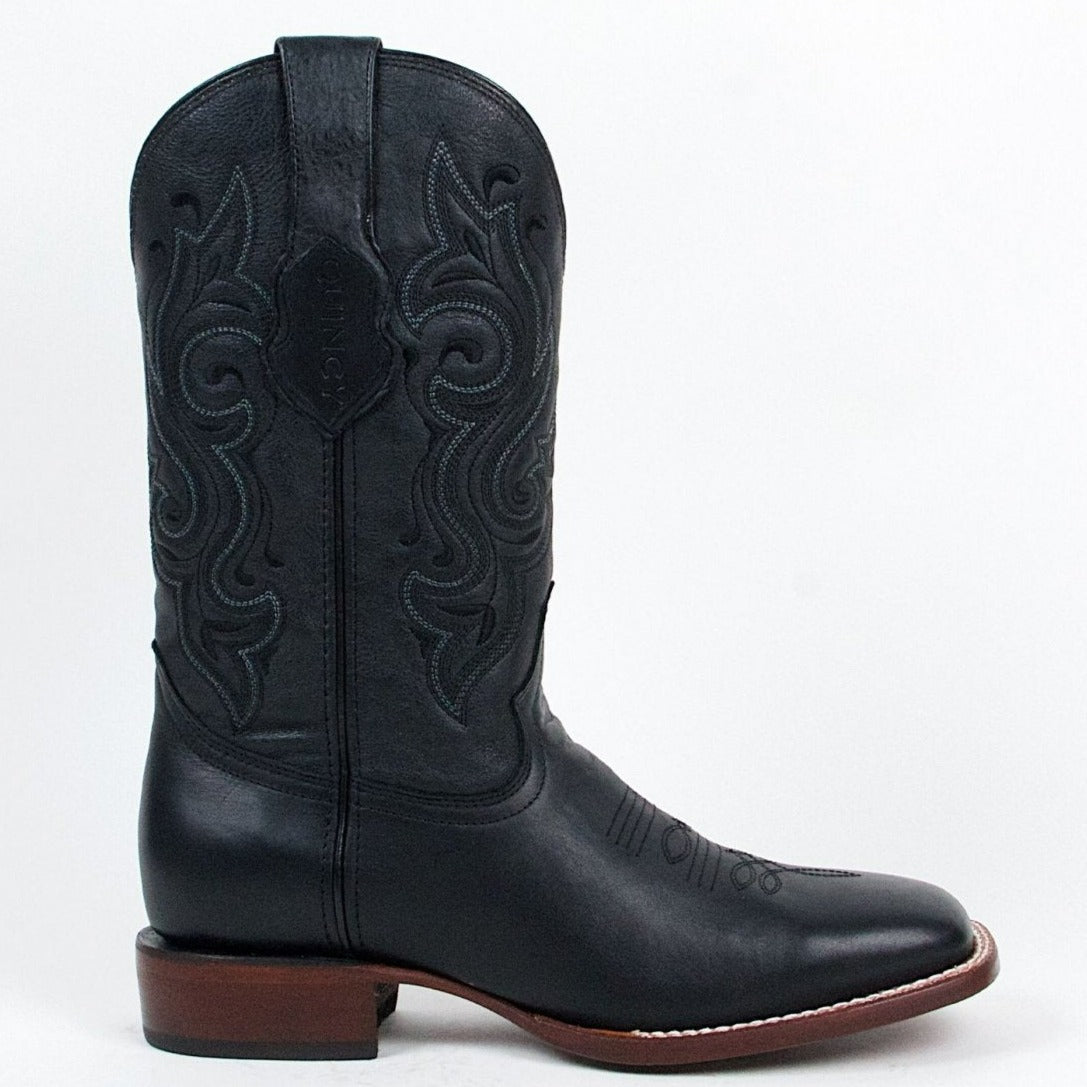 Botas de Cuero Original Horma Rodeo Cuadrada Q8226205 - Quincy Boots