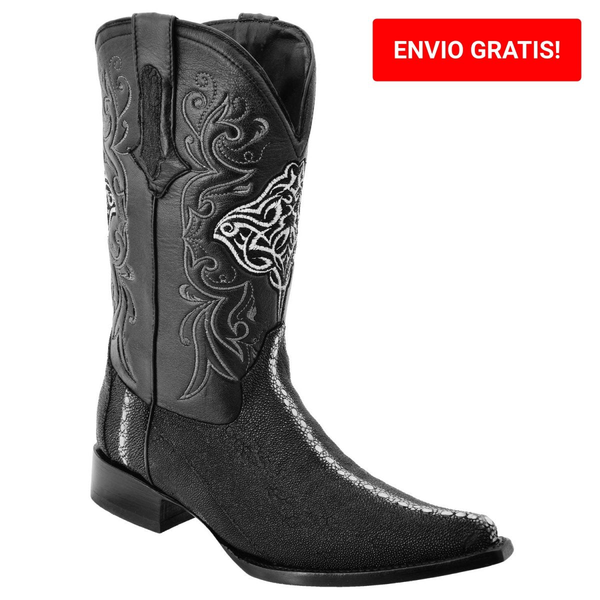 Botas de Mantarraya Original Perla Completa 3X Aladino WD-074 - White Diamons Boots