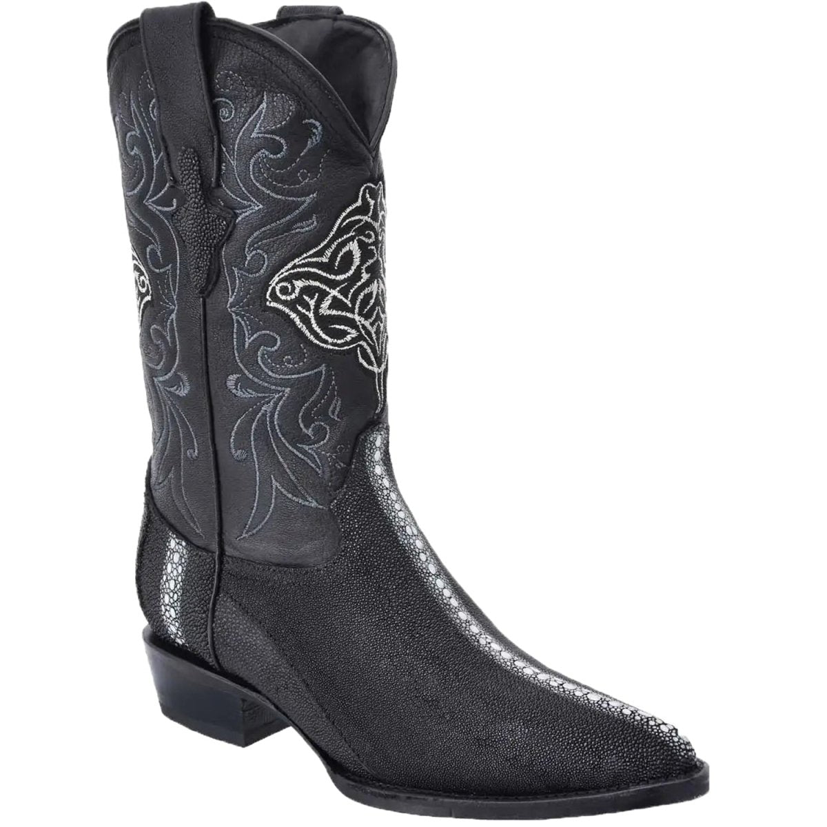 Botas de Mantarraya Original Perla Completa Horma Puntal WD-191 - White Diamons Boots