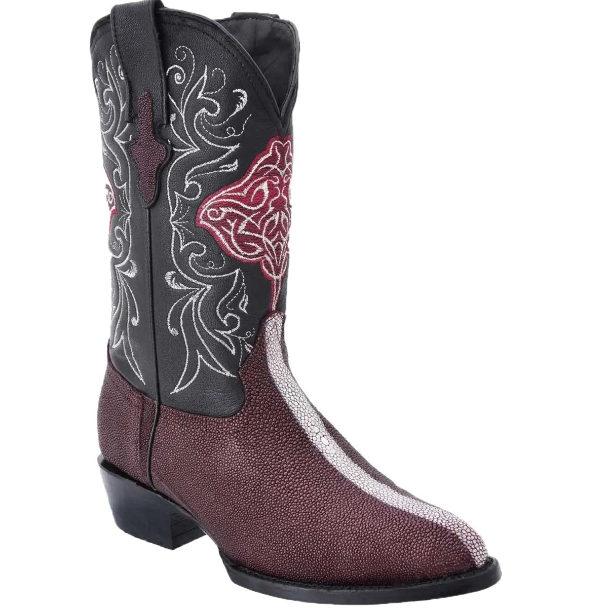 Botas de Mantarraya Original Perla Pulida Horma Puntal WD-193 - White Diamons Boots