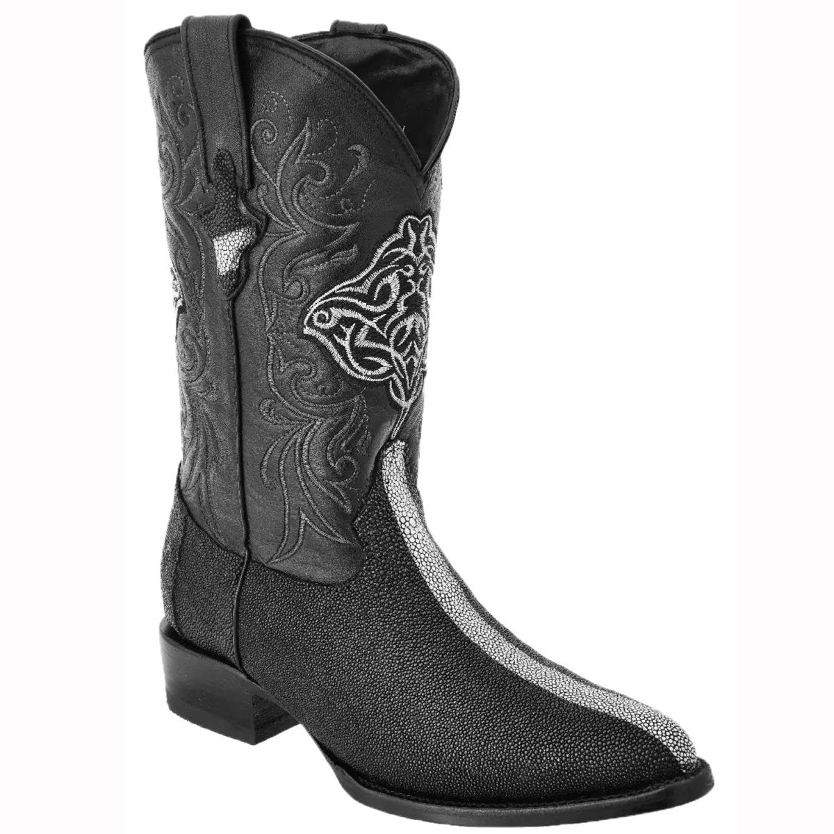 Botas de Mantarraya Original Perla Pulida Horma Puntal WD-196 - White Diamons Boots