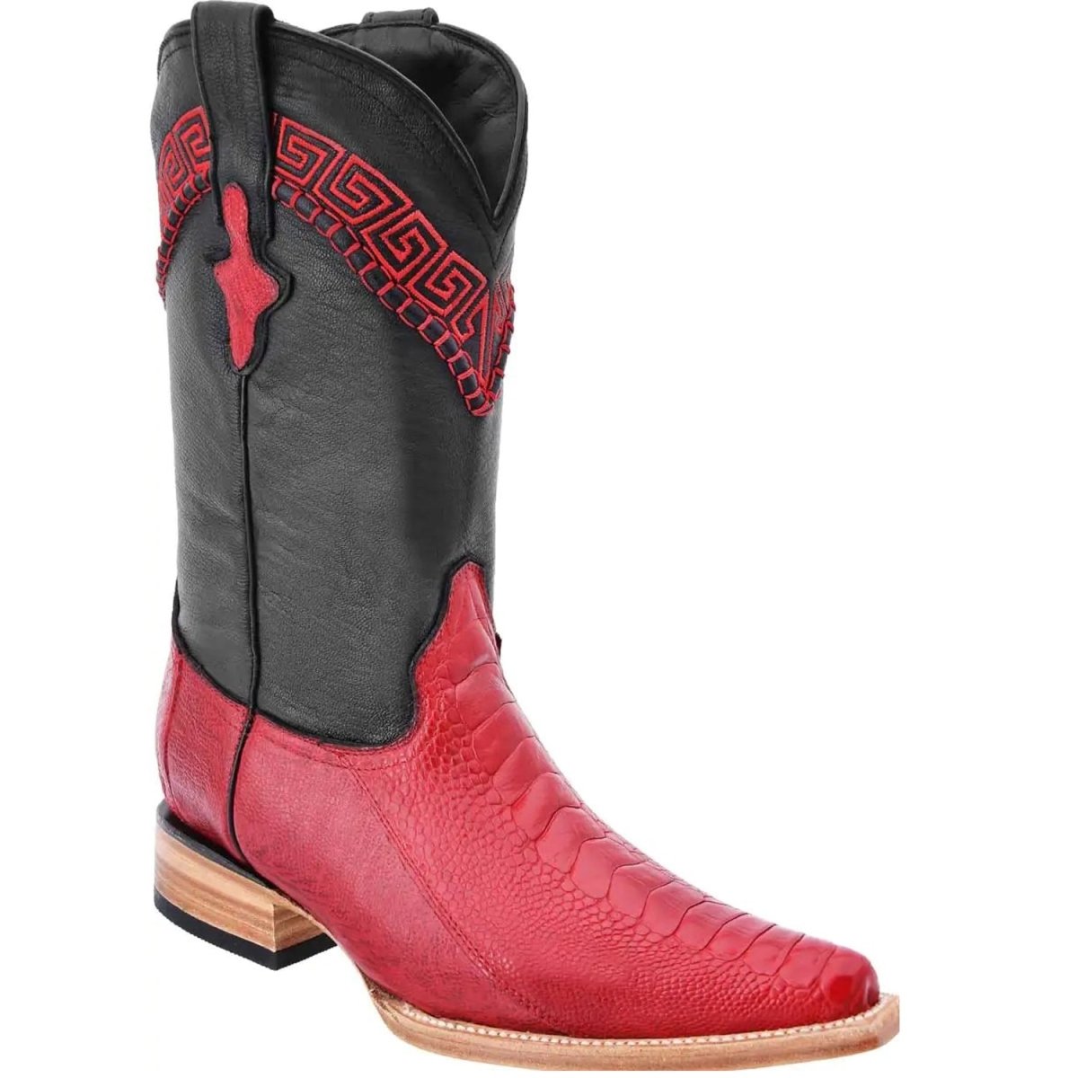 Botas de Pata de Avestruz Original Horma 3X Aladino WD-052 - White Diamonds Boots