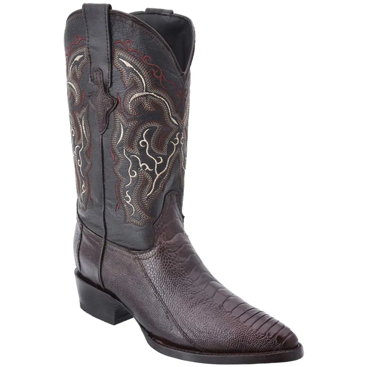 Botas de Pata de Avestruz Original Horma Puntal WD-214 - White Diamonds Boots