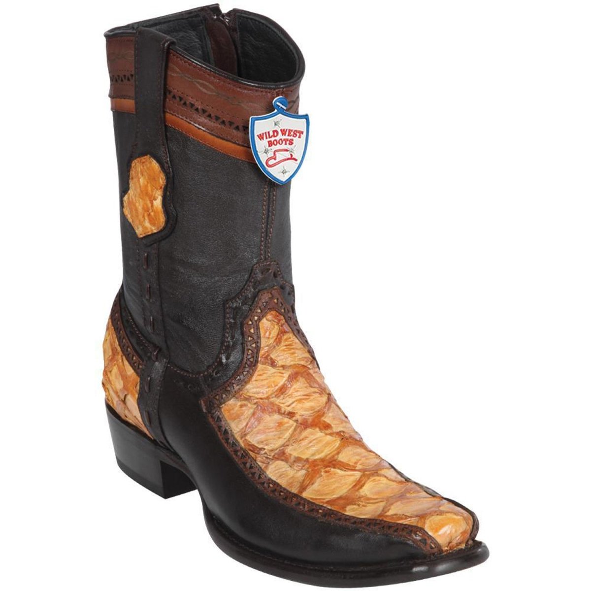 Bota de Pirarucu Original Horma Punta Recortada Wild West main image 0