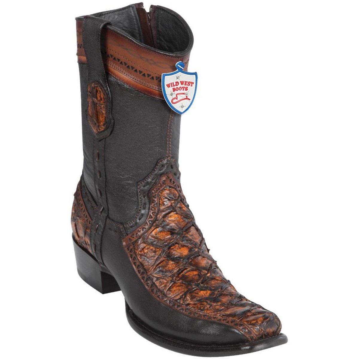 Bota de Pirarucu Original Horma Punta Recortada Wild West main image 1