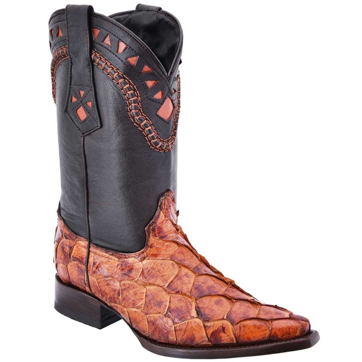 Botas de Pescado Pirarucu Original en Horma 3X Aladino WD-045 - White Diamonds Boots